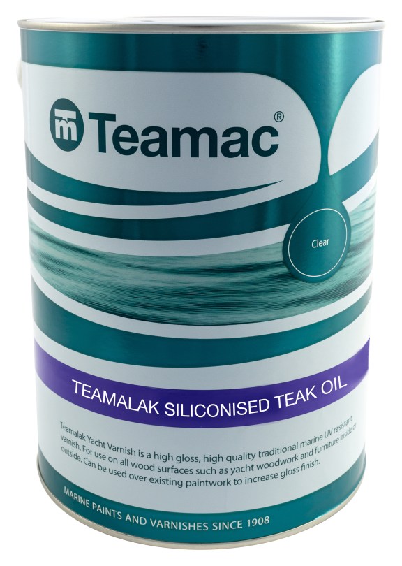TEAMALAK SILICONISED TEAK OIL 5L1
